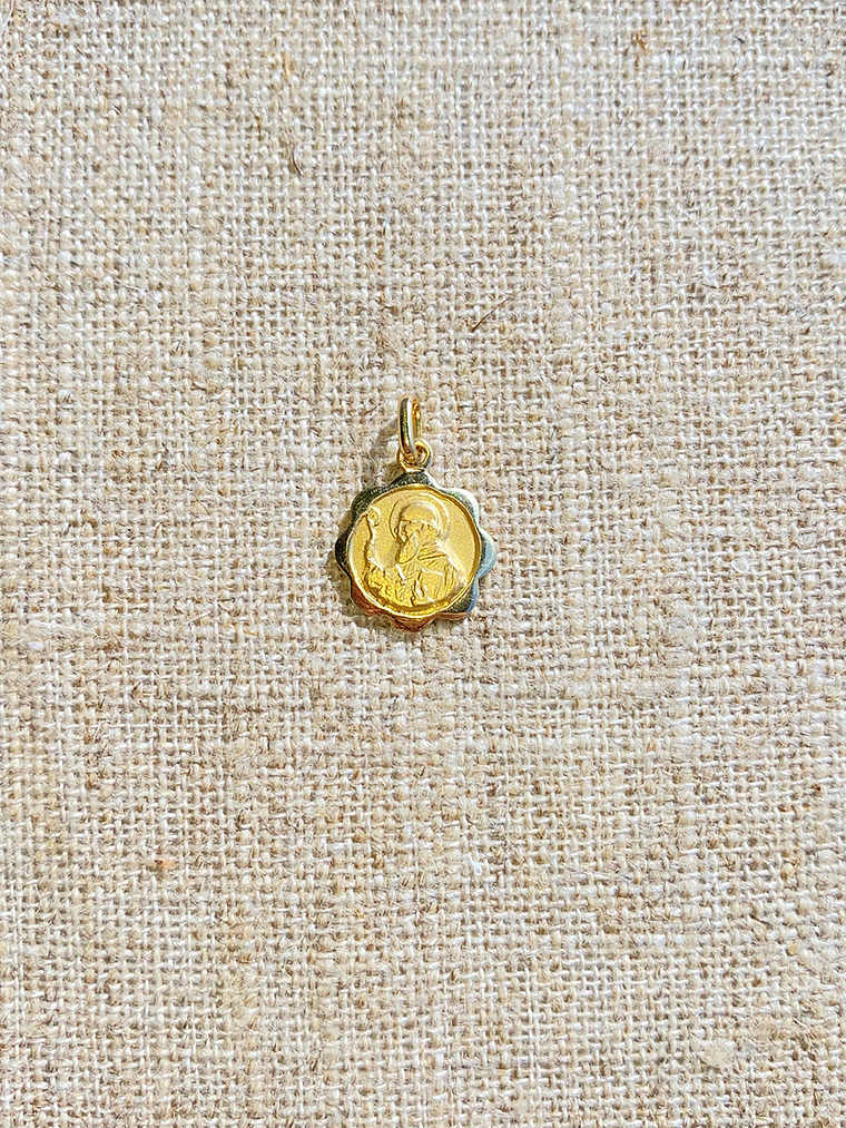 Medalla San Benito con Blonda  1