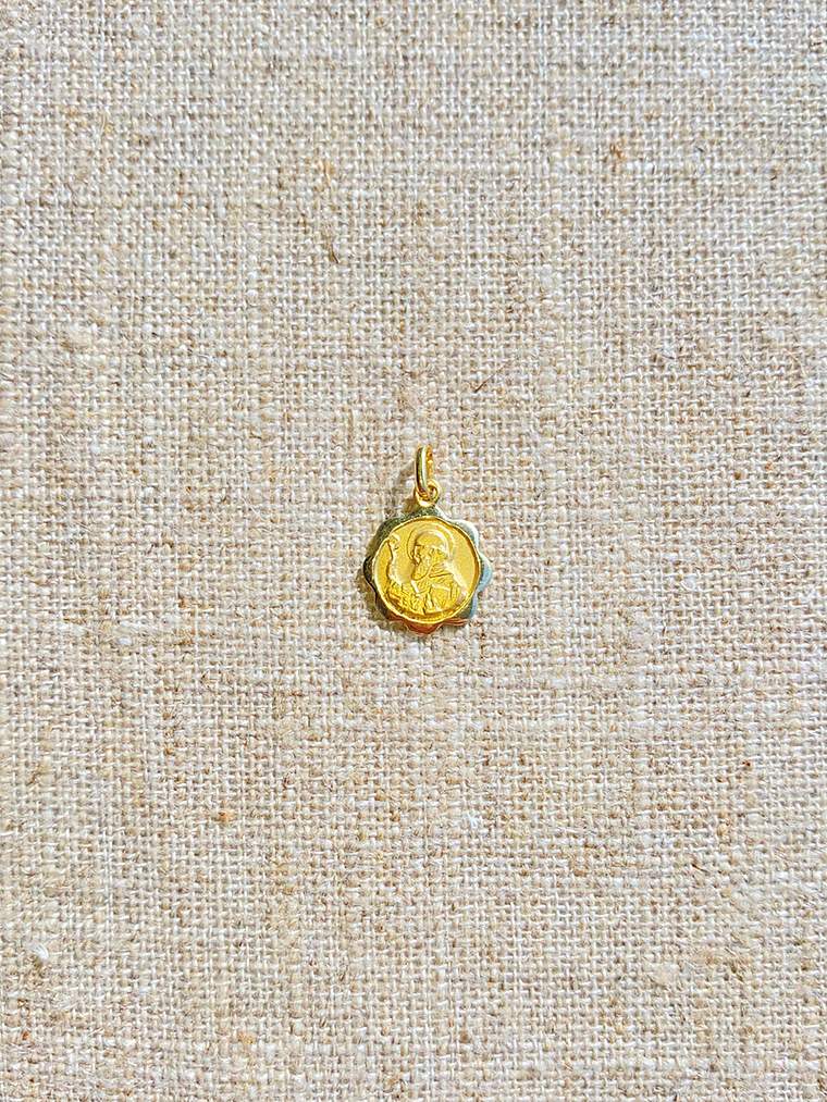Medalla San Benito con Blonda  2