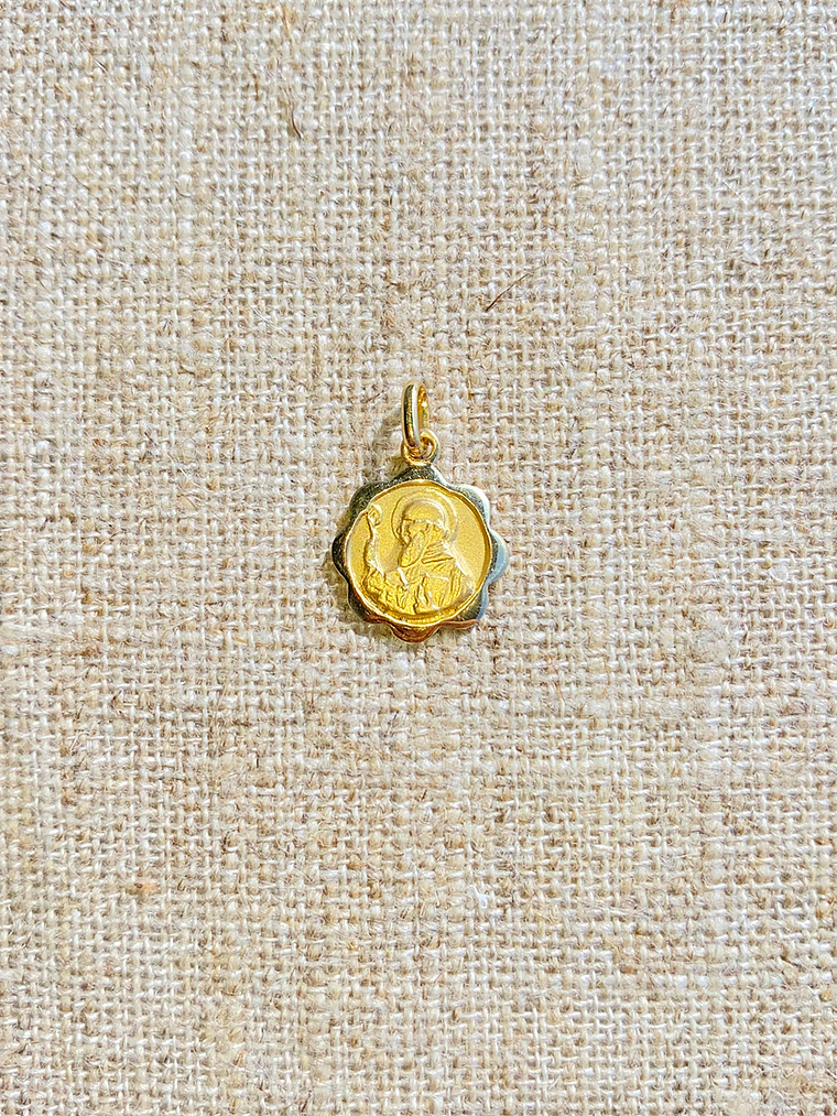 Medalla San Benito con Blonda  3