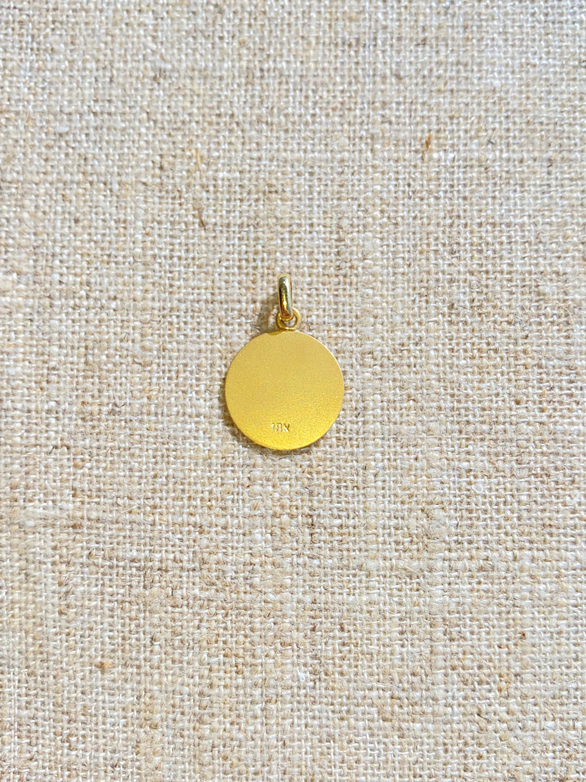 Medalla Ángel de la guarda redonda 3