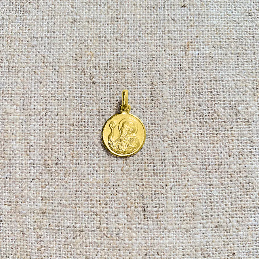 Medalla San Benito - Oro 18K