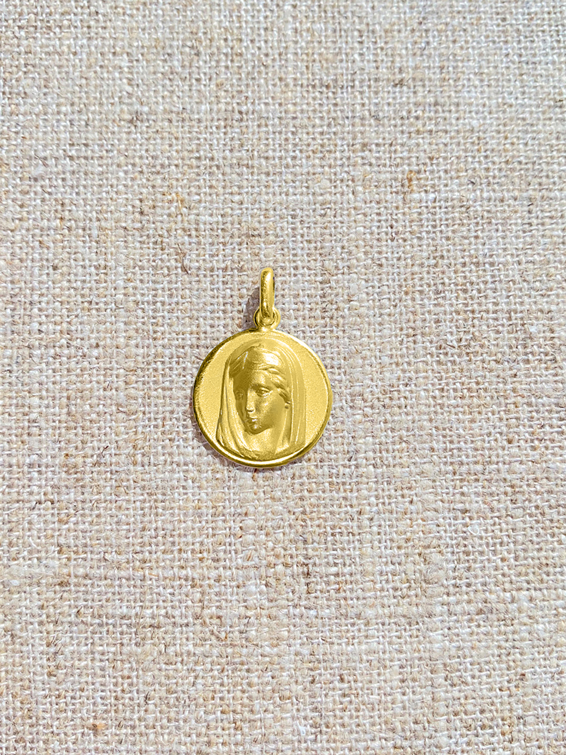 Medalla Virgen de la Paz — Oro 18k 1