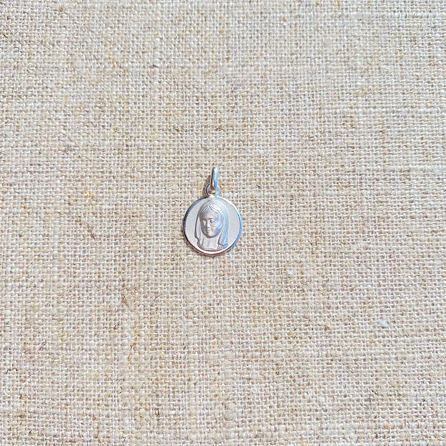 Medalla Virgen Niña — Plata 950