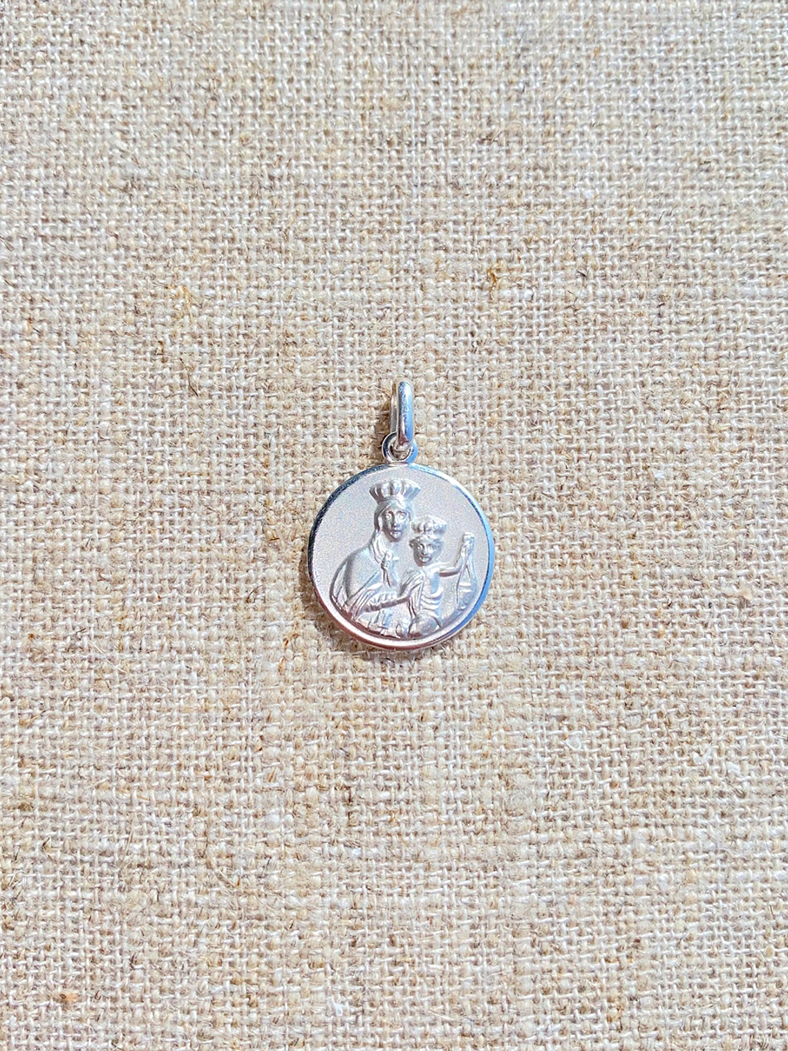 Escapulario Virgen del Carmen y Sagrado Corazón de Jesús 1