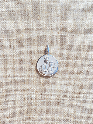 Escapulario Virgen del Carmen y Sagrado Corazón de Jesús