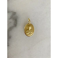 Escapulario Virgen del Carmen con Sagrado Corazón De Jesús modelo Vintage — vista 2