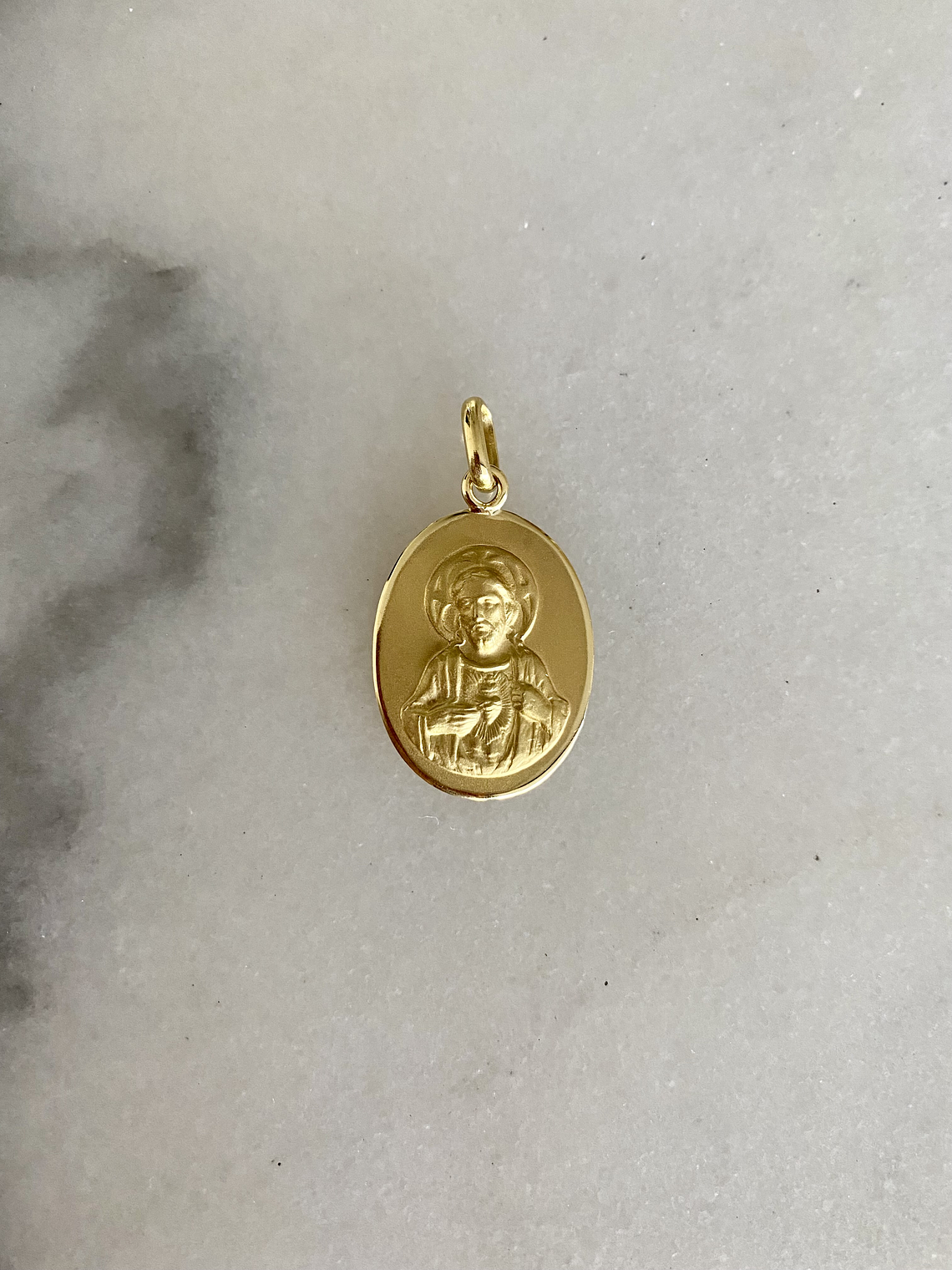 Escapulario Virgen del Carmen con Sagrado Corazón De Jesús modelo Vintage 2