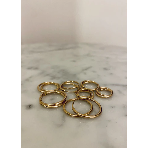 Argollas Oro