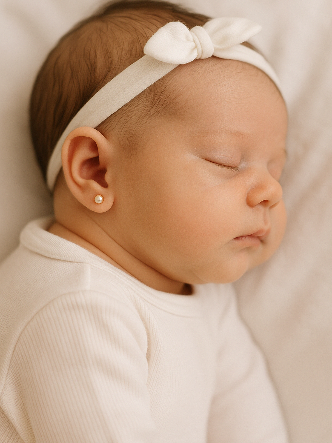 Aros de perla abridores - Recién Nacida 2