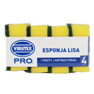 ESPONJA LISA X 4 VIRUTEX PRO