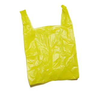 BOLSA CAMISETA AMARILLA 50X60