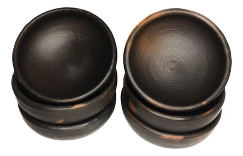 Pocillo O Paila De Greda 14 Cm ( Pack 6 Unidades)
