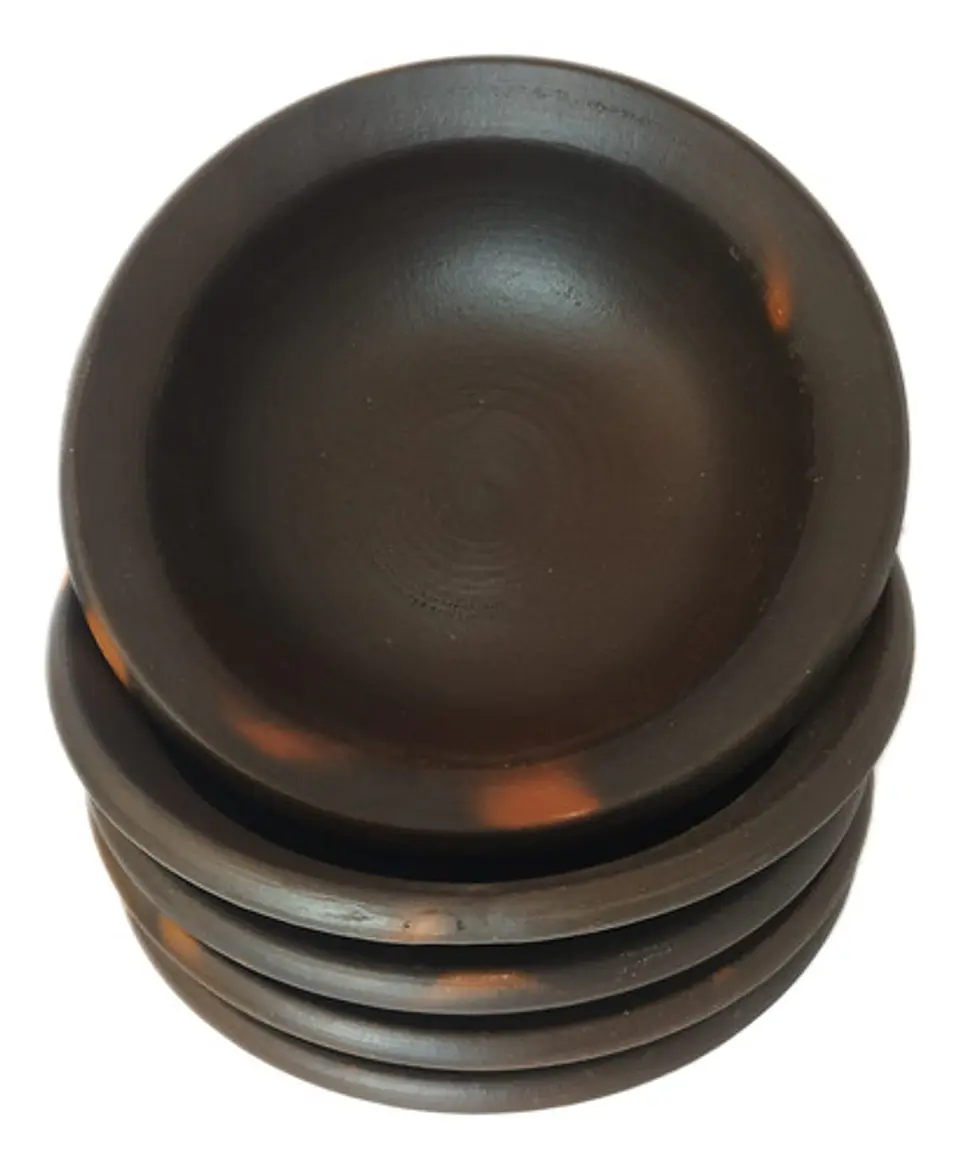 Platos Hondos Cazueleros De Greda 21 Cm (pack 6 Unidades) 2