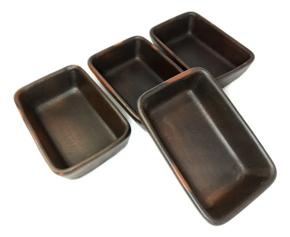 Fuentes De Greda Individuales Para Lasaña( Pack 4 Unidades ) 1