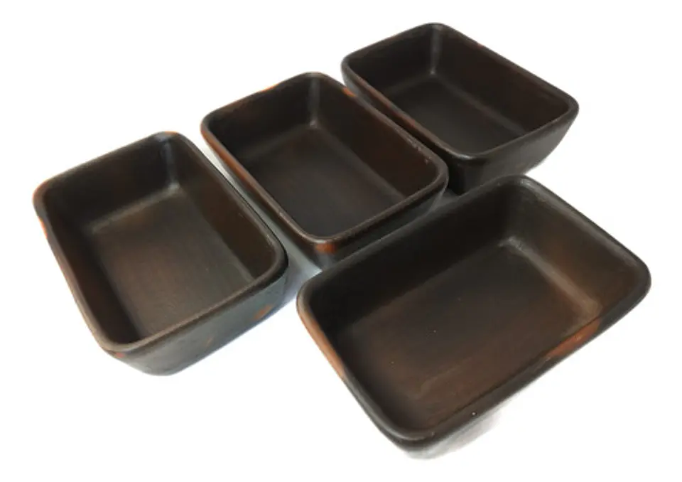 Fuentes De Greda Individuales Para Lasaña( Pack 4 Unidades ) 2