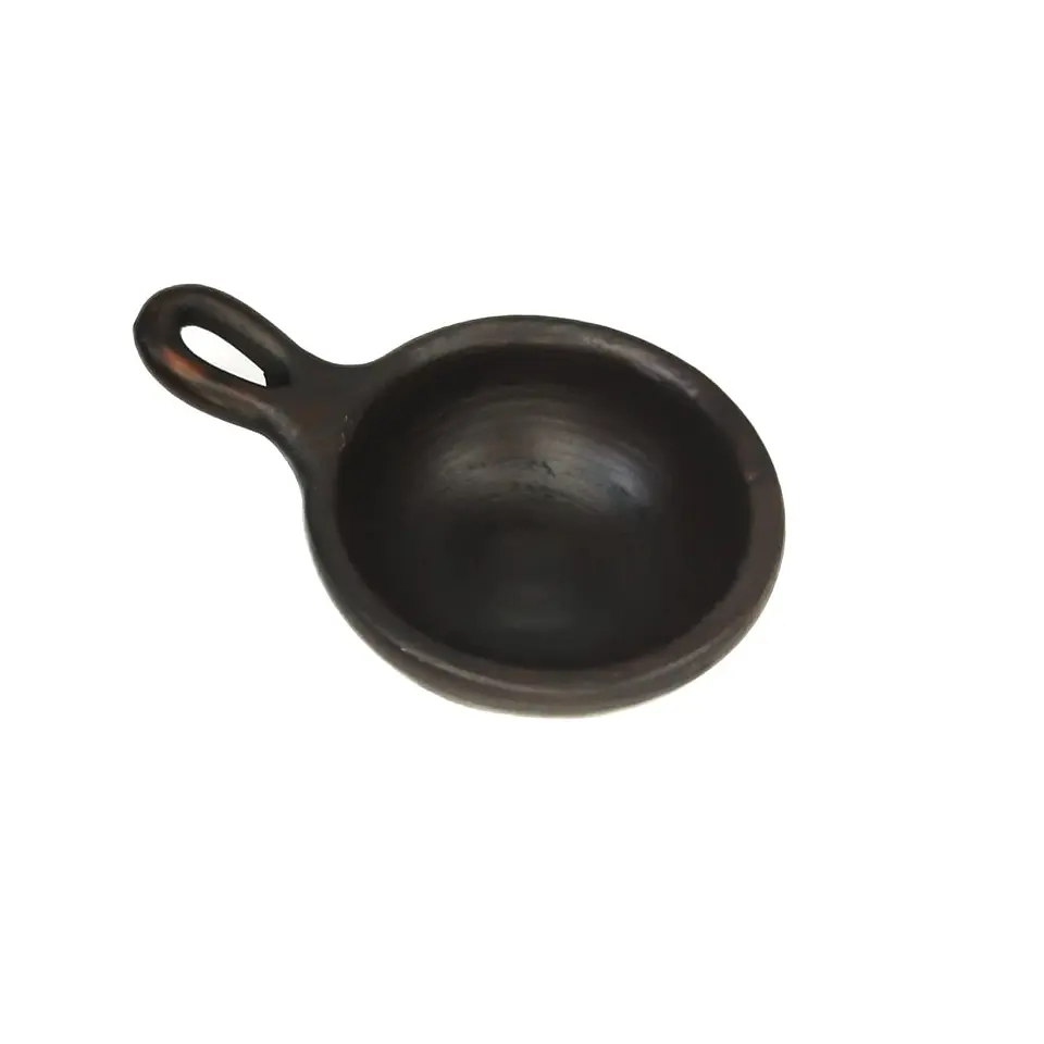 Pocillos De Greda Con Mango 7 Cm ( Pack 12 Unidades ) 3