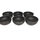 Pocillo o paila de Greda 11 cm ( pack 6 unidades ) 1