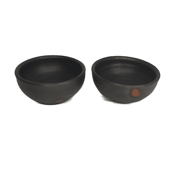 Pocillo o paila de Greda 11 cm ( pack 6 unidades ) 2