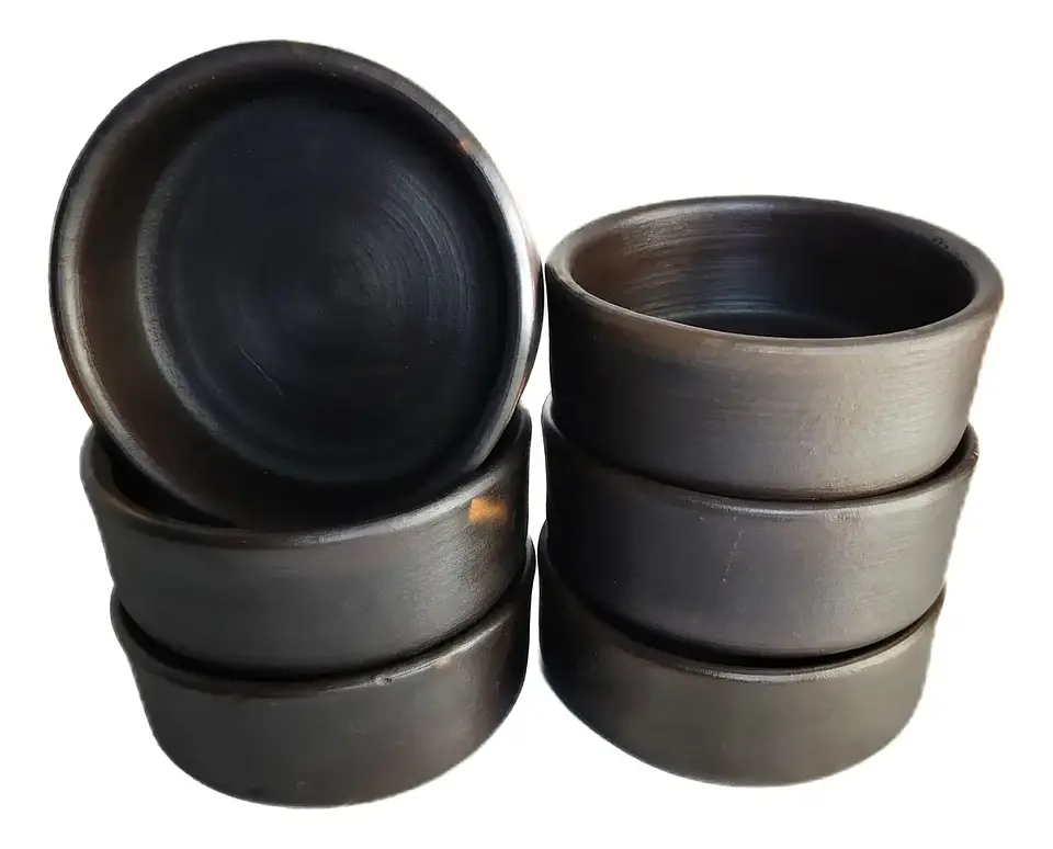 Pocillos Rectos De Greda 14 Cm (pack 6 Unidades)   4