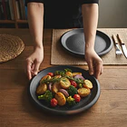 Platos De Greda Bajo 25 CM  (pack 6 Unidades) 3
