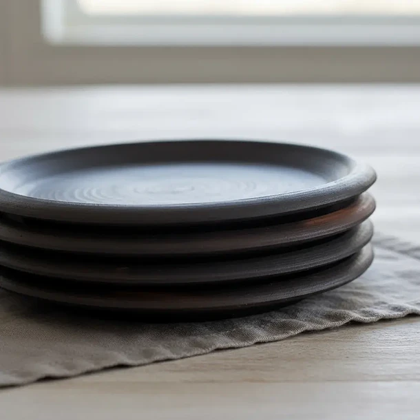Platos De Greda Bajo 25 CM  (pack 6 Unidades) 5