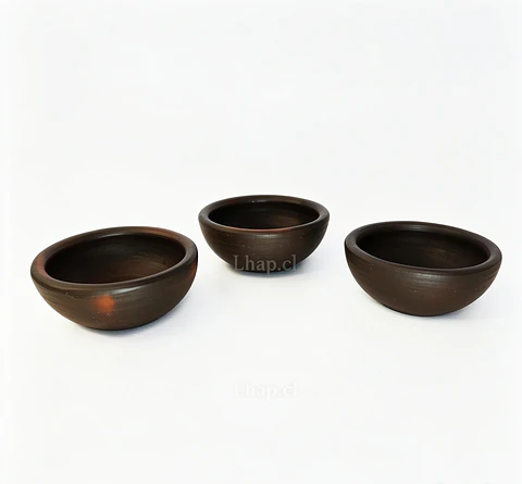 Pocillos O Salsero De Greda Pebrero 8.5 Cm(pack 12unidades)  
