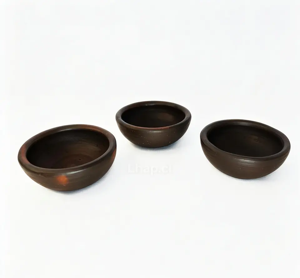 Pocillos O Salsero De Greda Pebrero 8.5 Cm(pack 12unidades)   8