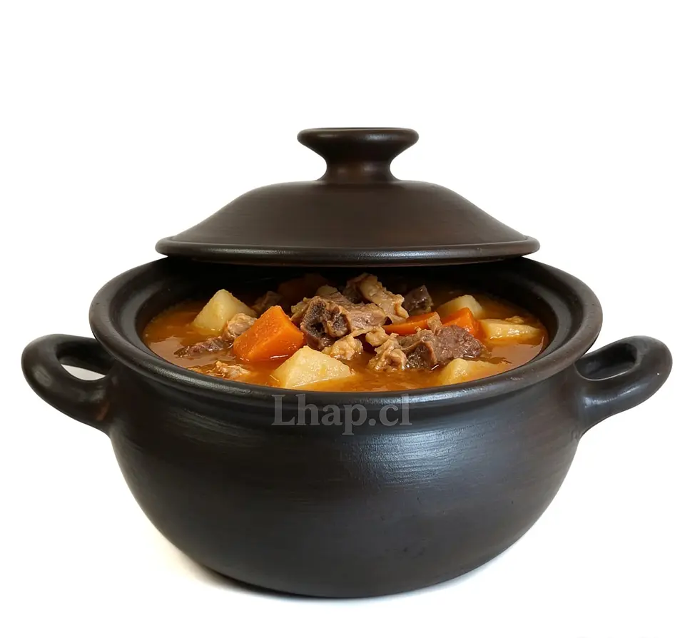 Olla De Greda de Pomaire 5 Litros (Tradicional Hecho a Mano) 2