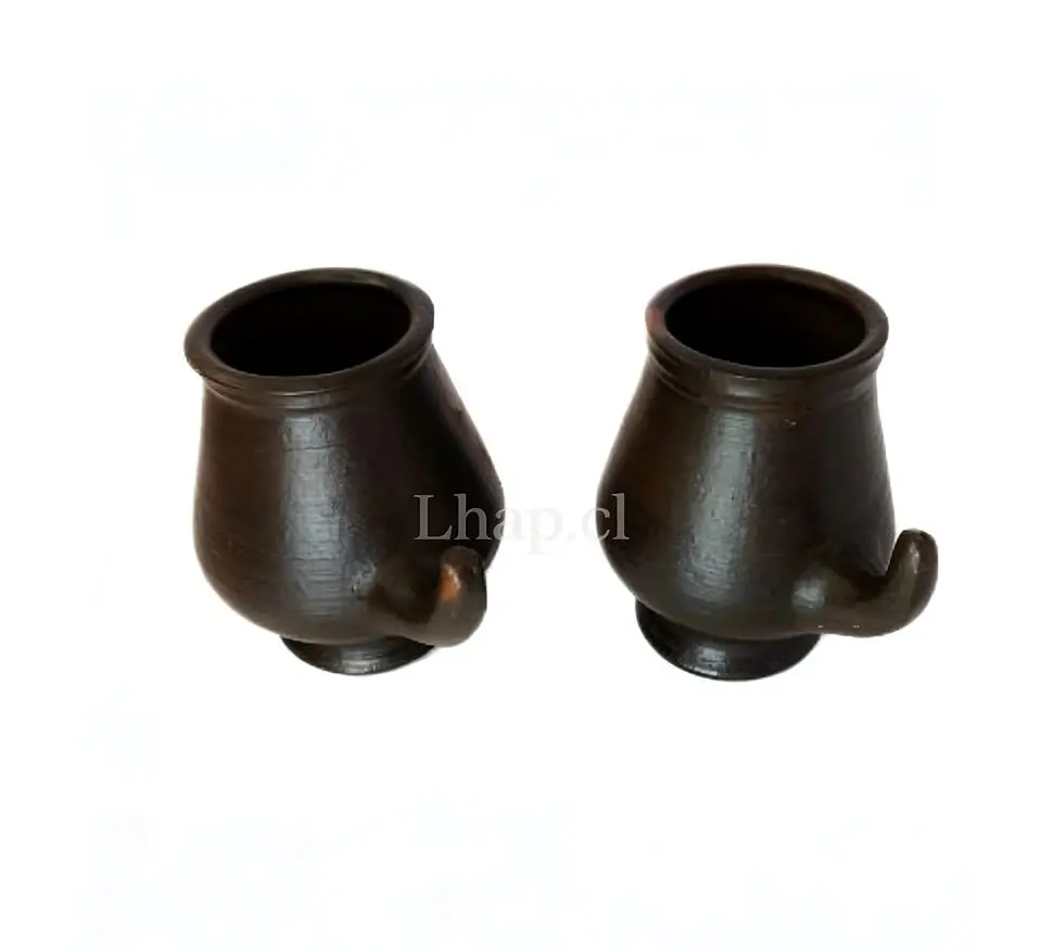 Mates de Greda de Pomaire Tradicionales (Pack 2 Unidades) 1