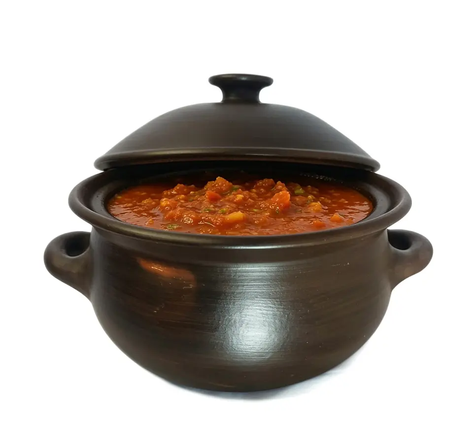 Olla de Greda de Pomaire 7 Litros Familiar Tradicional 5