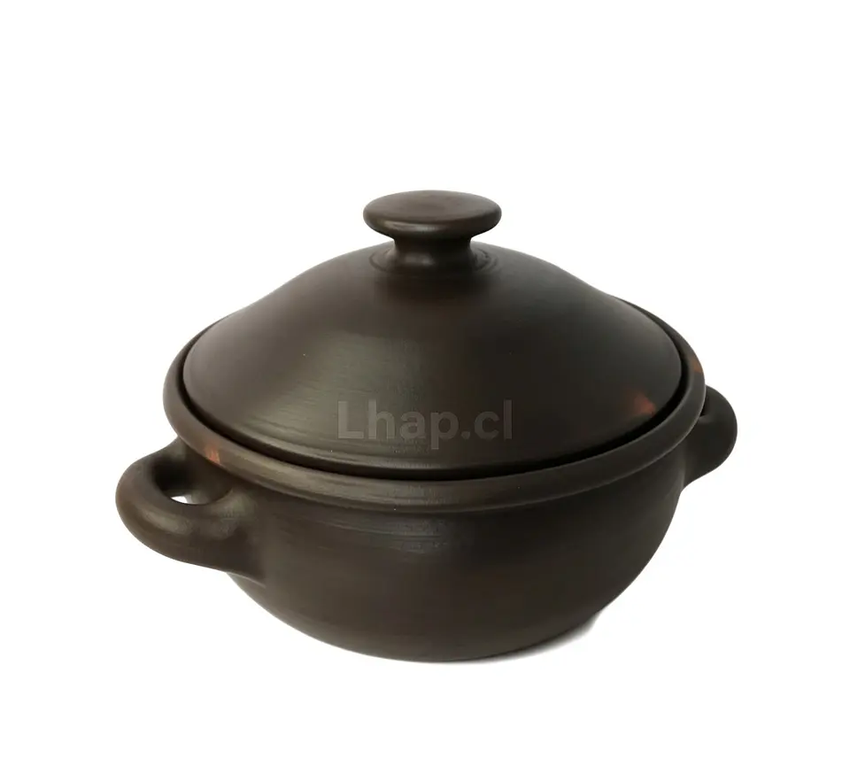 Olla de Greda de Pomaire 3.8 Litros Tradicional 6