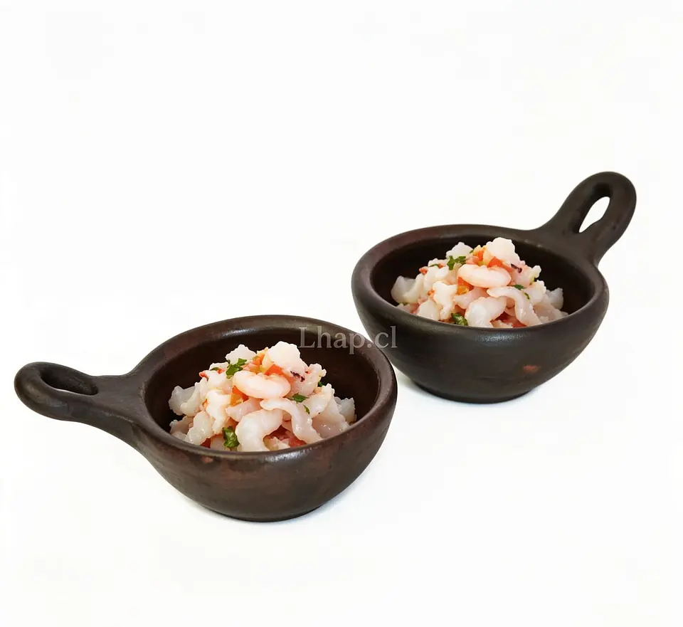 Pocillos de Greda con Mango de Pomaire 9 cm (Pack 6 Unidades) 3