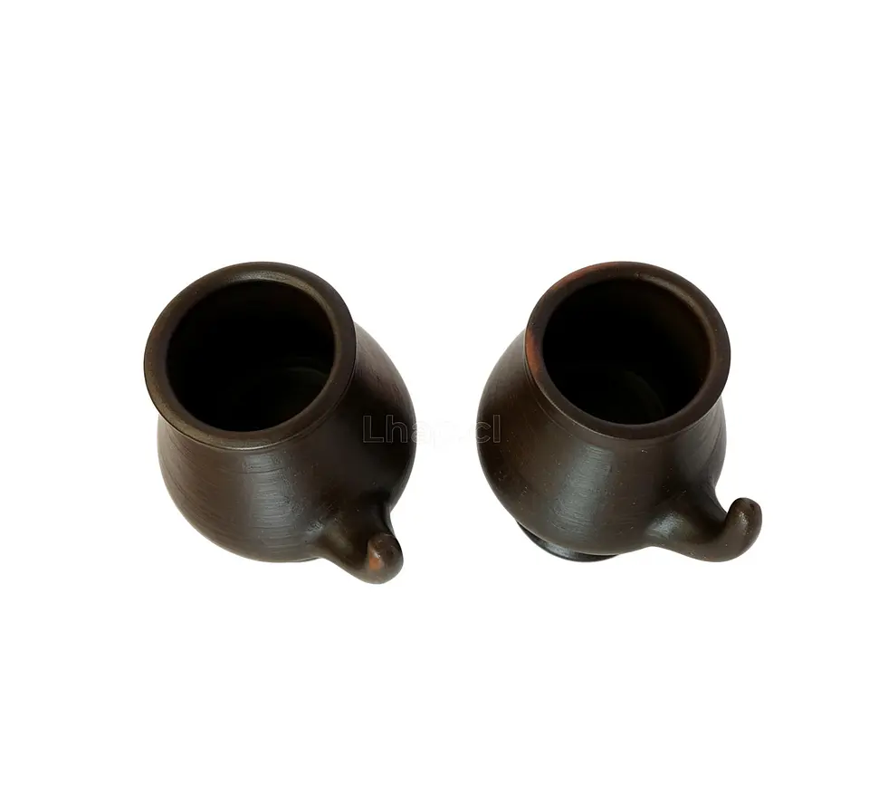 Mates de Greda de Pomaire Tradicionales (Pack 2 Unidades) 4