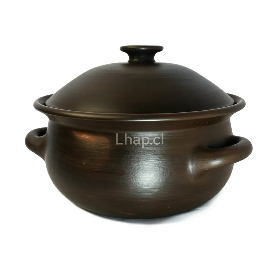 Olla de Greda de Pomaire 7 Litros Familiar Tradicional 3