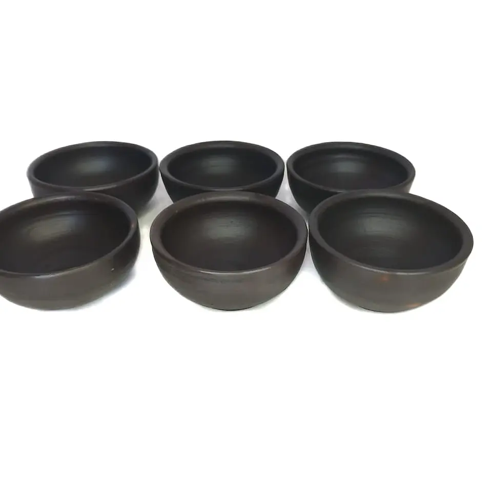 Pocillo o paila de Greda 12 cm (pack 60 unidades) 2