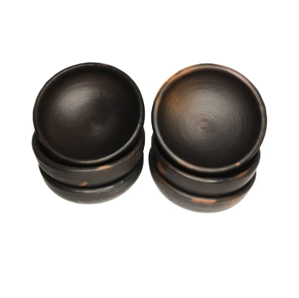 Pocillo o paila de Greda 14 cm (pack 60 unidades) 1