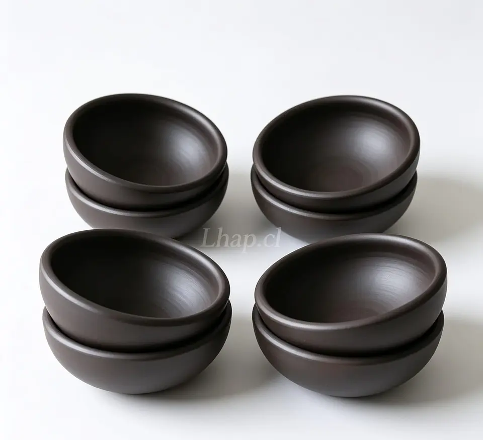 Pocillos Pailas de Greda de Pomaire 14 cm (Pack 6 Unidades) 5