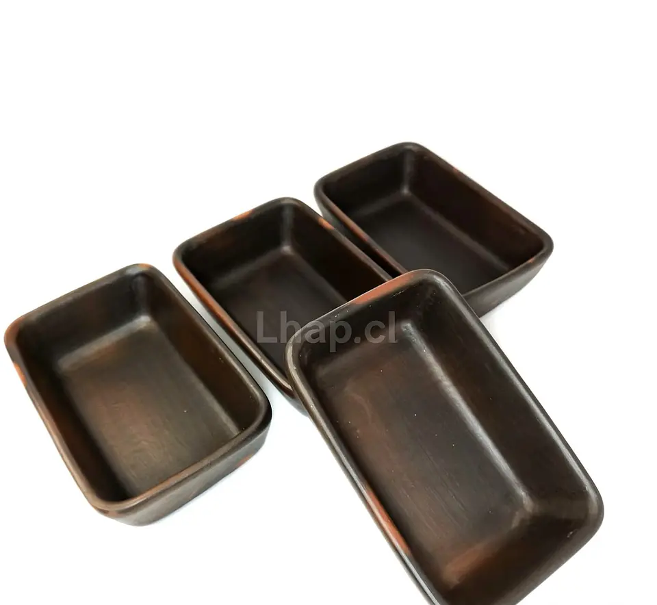 Fuentes de Greda Individuales para Lasaña Pomaire (Pack 4 Unidades) 2