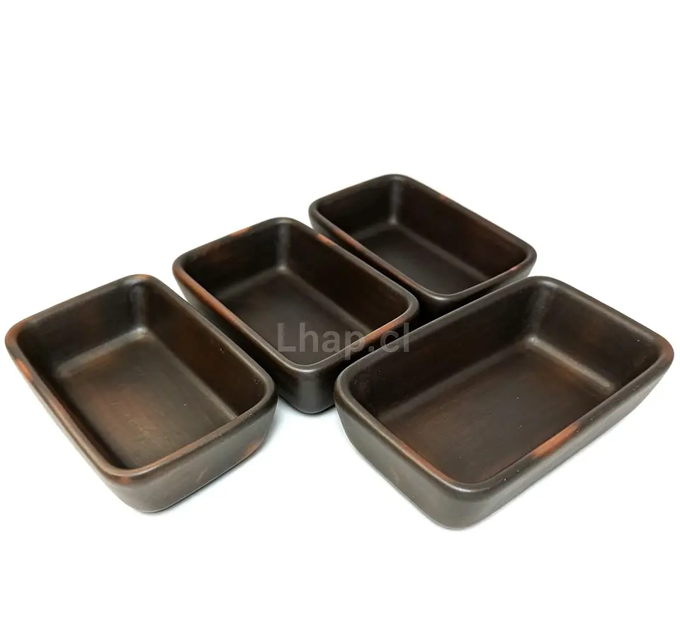 Fuentes de Greda Individuales para Lasaña Pomaire (Pack 4 Unidades) 3