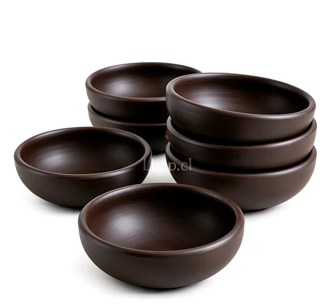 Pocillo o paila de Greda 17 cm (pack 120 unidades)