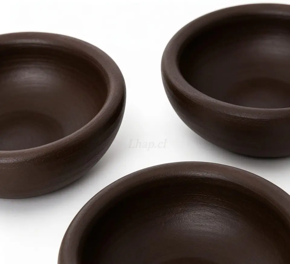 Pocillos Salseros de Greda de Pomaire 6.5 cm (Pack 12 Unidades) 3
