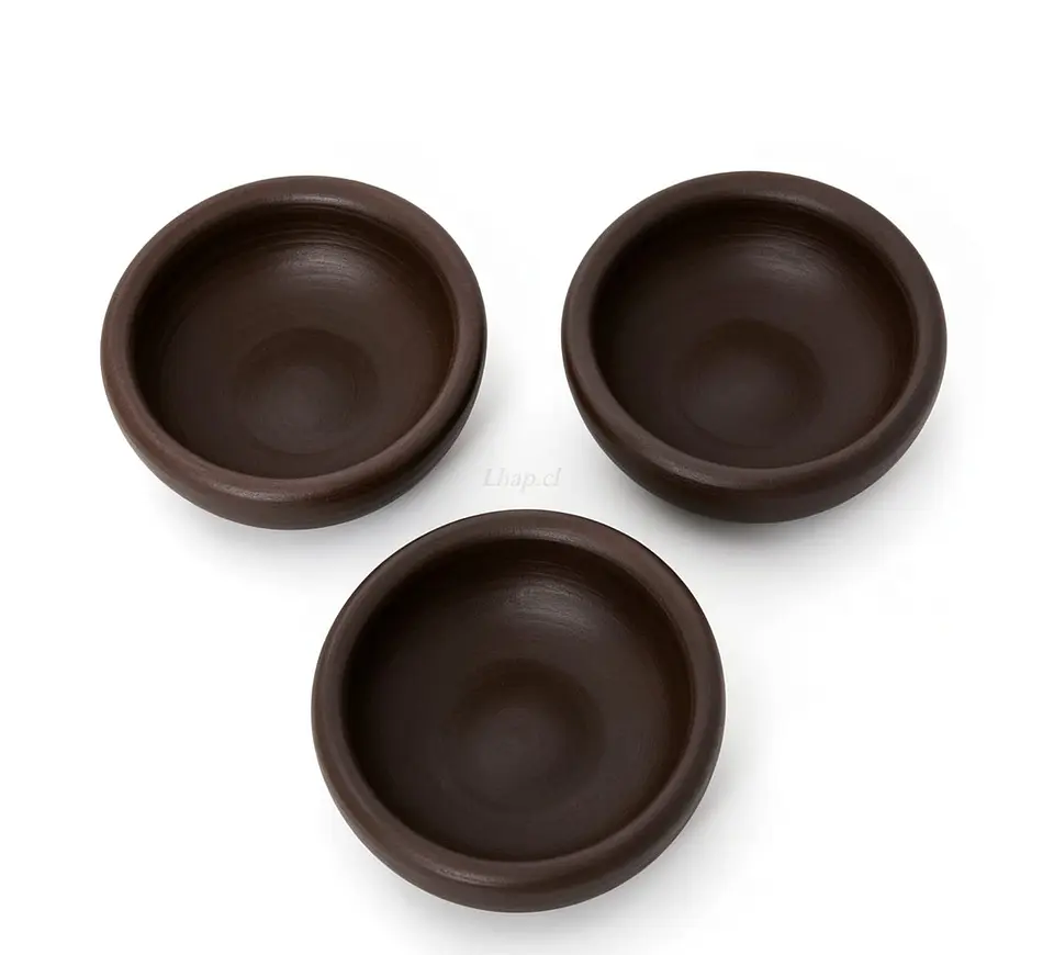 Pocillos Salseros de Greda de Pomaire 7 cm (Pack 12 Unidades) 4