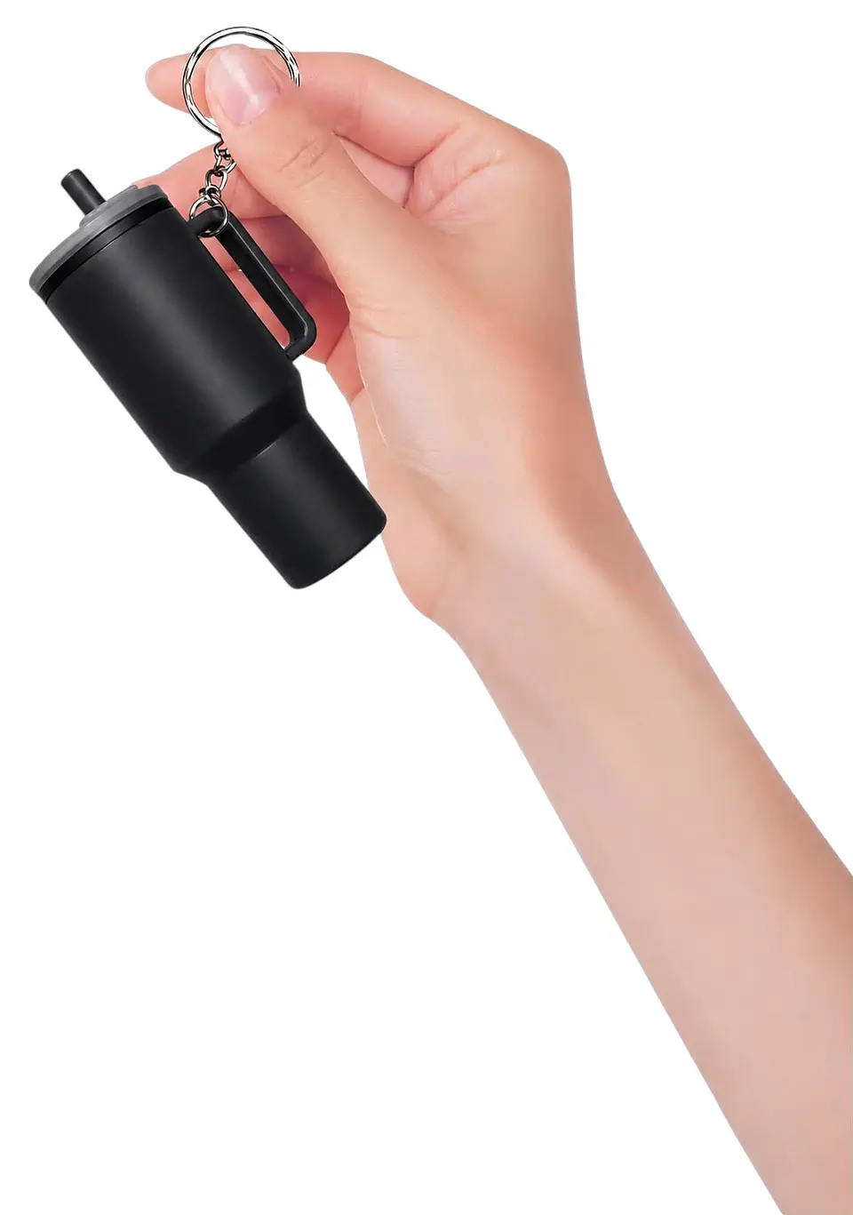 Llavero Mini Vaso Estilo Stanley en 3D - Accesorio Tendencia para Mochila y Llaves 2