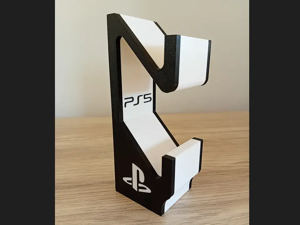 Soporte Vertical Doble para Controles PS5 - Stand DualSense en 3D 9