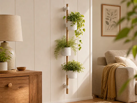 Macetero Vertical de Pared para Plantas – Edición Impresión 3D