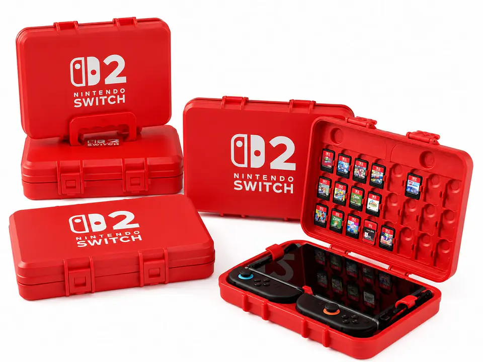 Funda Rígida Tipo Maletín para Nintendo Switch 2 (Impresión 3D) 1