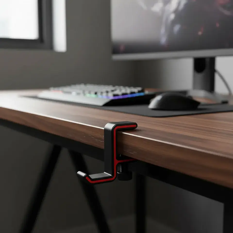 Soporte de Mesa Ajustable para Audífonos Gamer 3D 2