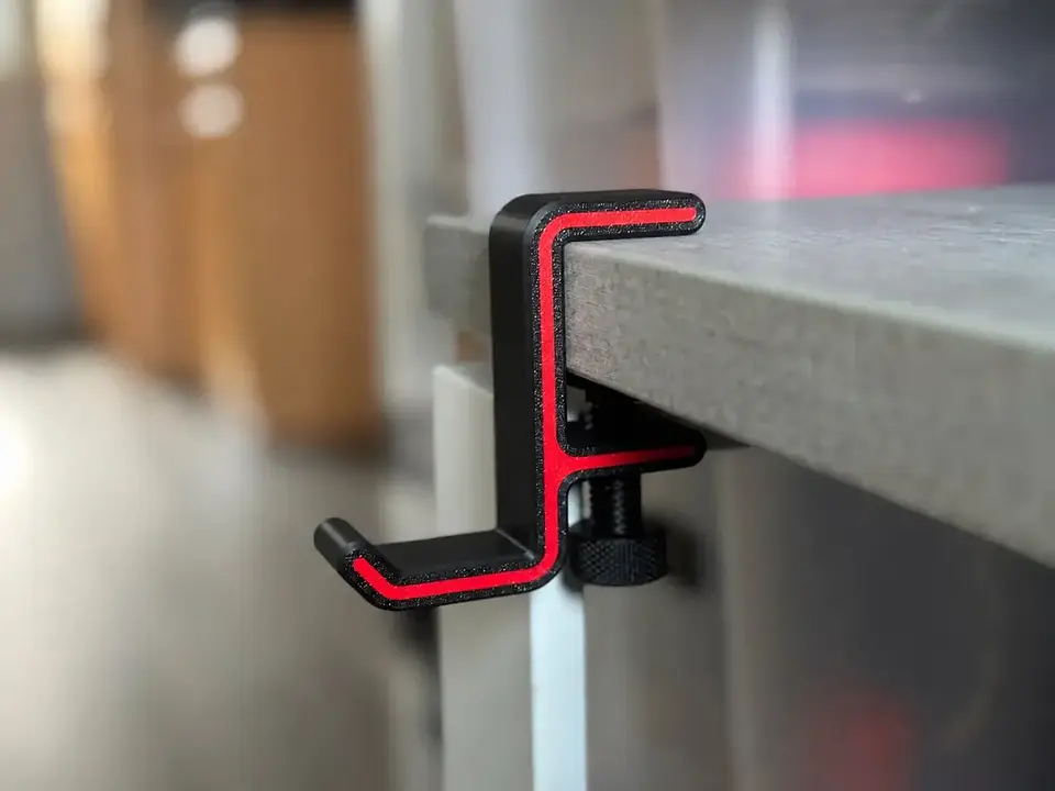 Soporte de Mesa Ajustable para Audífonos Gamer 3D 1