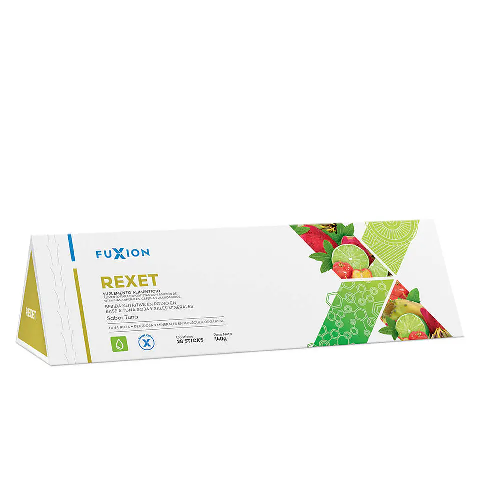 Fuxion Rexet - Suplemento Efervescente para Salud Hepática y Detox (28 Sticks) 2