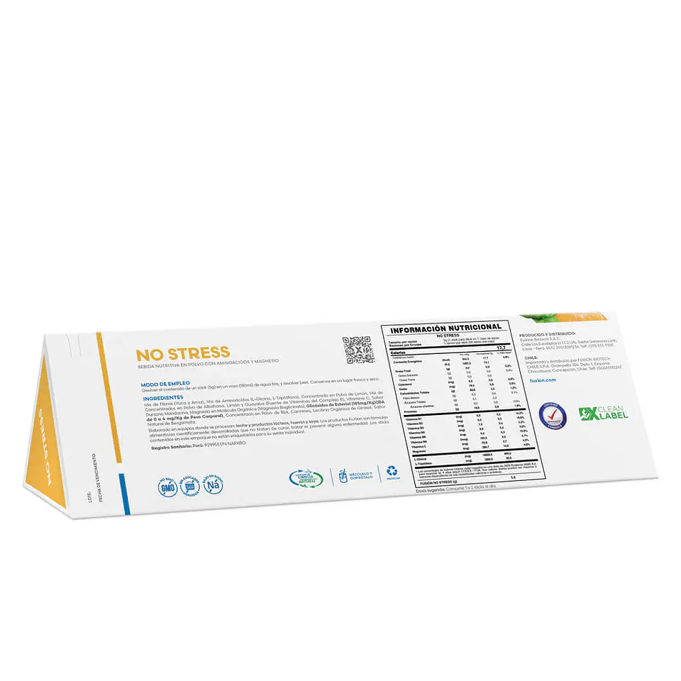 Fuxion No-Stress - Suplemento Natural para el Estrés y la Ansiedad (28 Sticks) 3